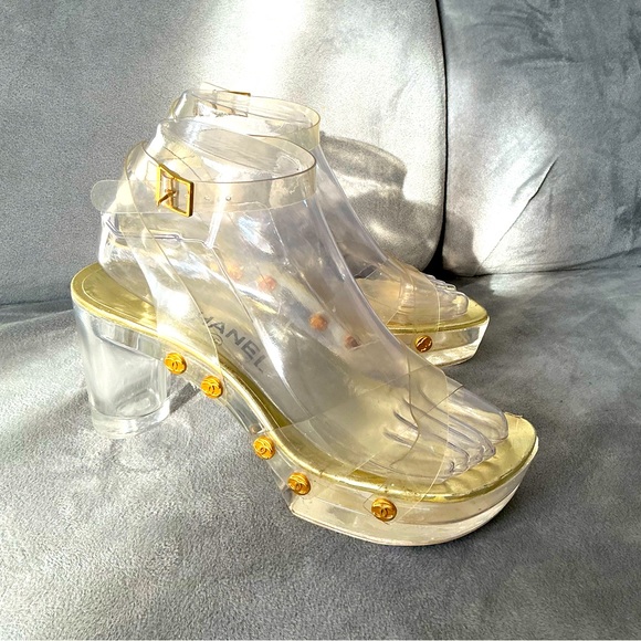 CHANEL PLATFORM sandals 🔥🔥🔥 - Picture 1 of 14